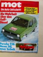 mot 3/1977 VW Golf1 Typ17 Diesel, Porsche 928,Saab 99 GLE