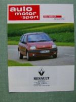 AMS 14/1998 Renault Clio Punto Micra Corsa B Polo 60 6N