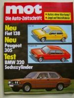 mot 20/1977 BMW 320/6 E21, Opel Manta E im Dauertest