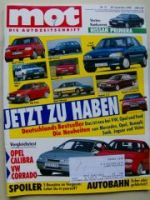 mot 21/1990 Opel Calibra vs. VW Corrado,Seat Ibiza GLX 1.2