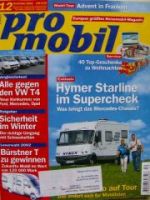 pro mobil 12/2001 Hymer Starline, VW T4,Hehn Mobil 590HS