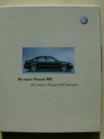 VW Werbebuch Passat W8 +Variant Juni 2002 Rarität
