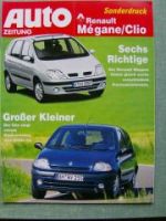 Auto Zeitung Renault Megane/Clio Sonderdruck