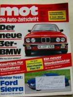 mot 22/1982 Dauertest: Renault 9GTL, BMW e30, Camry,Metro MG