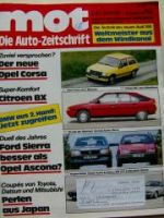 mot 20/1982 Citroen BX,Nissan Cherry, Opel Rekord,E12,E23,E24,E1