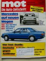 mot 16/1982 VW Jetta vs. R9, Ford Granada Turnier vs. 505 Break