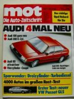 mot 2/1981 VW Passat GLS Typ32B,Ford Escort Express,Formel E