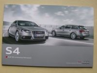 Audi S4 Limousine/Avant Prospekt Oktober 2010 NEU