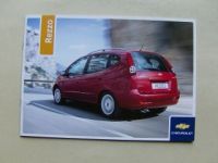 Chevrolet Rezzo Prospekt Mai 2007 NEU
