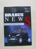 Brabus News 3/2001 wide star, W203, Sportcoupè