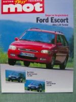 mot 23/1997 Ford Escort Ghia 18i Turnier gegen Astra Dream Carav