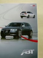 Abt Audi RS6 (4F) Prospekt +Preisliste 2010 NEU