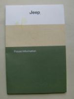 Jeep Cherokee +Patriot +Preislisten 2008