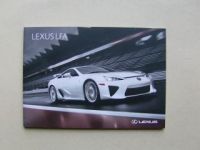 Lexus LFA Pressemappe Oktober 2009 +CD/DVD