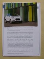 Hyundai ix35 Presseinformation November 2010