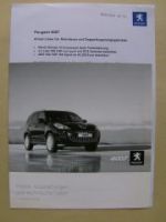 Peugeot 4007 Presseinformation Januar 2010