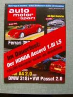 AMS 25/2000 Honda Accord 1.8iLS Dauertest