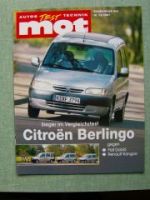 mot 13/2001 Citroen Berlingo gegen Fiat Doblo Renault Kangoo