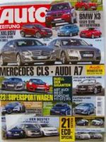 Auto Zeitung 22/2010 BMW 1er M coupè, Eos, Mazda 5, X3,R8 GTR