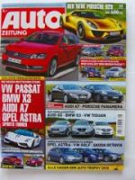 Auto Zeitung 25/2010 Vergleich Q5 X3 vs. tiguan, Audi RS3