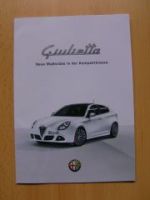 Alfa Romeo Giulietta Prospekt November 2010 NEU