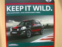 BMW Mini Countryman +JCW Zubehör Prospekt R60 August 2010