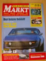 Markt 1/1996 Bitter CD, Panhard Dyna, MGB, Enzmann 506 VW