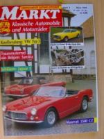Markt 3/1991 Maserati 3500 GT, Toyota Celica, Jaguar E