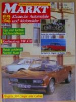 Markt 3/1990 Peugeot 504 Coupè Cabrio, Opel Kapitän 2,6, VW K70