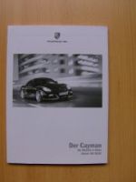 Porsche Cayman +S Preisliste August 2010 NEU