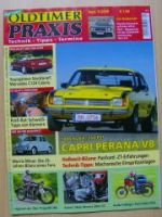 Oldtimer Praxis 9/2009 Capri Perana V8, Morris Minor, Mercedes C