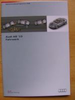 Audi Selbststudienprogramm 458 A8 2010 Fahrwerk