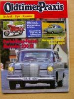 Oldtimer Praxis 11/1993 Mercedes 220SE, Fuldamobil NWF 200