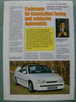 irmscher Opel Kadett E Cabrio Vectra A Senator 4.0i 1988 Rarität