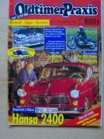 Oldtimer Praxis 11/2001 Hansa 2400, Opel Manta 400, Autobianchi