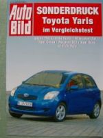 Auto Bild 7/2007 Toyota Yaris gegen Fiat Grande Punto Colt Opel