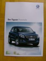 VW Tiguan Freestyle Prospekt Oktober 2010 NEU