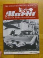 Markt 12/1982 Corvair-Story,Mercedes 250/280S/SE W108