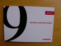 Nissan Genf 2009 UK Englisch GTR, Cube, 370Z,NV200, Pixo