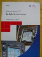 VW Audi Selbststudienprogramm 1999 Radio-Navigationssystem