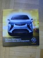 Opel Ampera Prospekt Oktober 2010 NEU