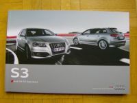 Audi S3/Sportback Prospekt Oktober 2010 NEU