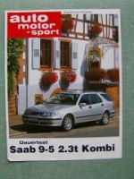 AMS 20/2001 Saab 9-5 2.3t Kombi Dauertest Sonderdruck