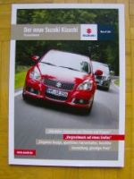 Suzuki Kizashi Pressestimmen 2010 Prospekt NEU