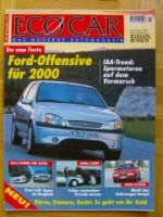 ECO CAR 11/1999 Space Runner vs.Zafira, Ford Fiesta, Skoda Octav