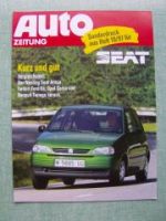 Auto Zeitung 10/1997 Seat Arosa gegen Ford Ka Opel Corsa B Twing