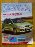 Mazda Magazin 3/2001 Premacy, MX-5MPS, 626 Touring Edition