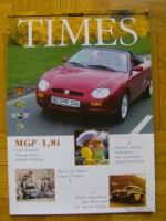 TIMES 1/1997 MGF 1,8i, Austin Healey, Mini