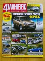 4 Wheel Fun 6/2006 Fiat Panda Cross,L200,Kia Sportage,CX-7