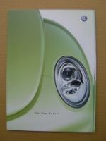 VW New Beetle Prospekt April 2001 +Technik/Ausstattung NEU